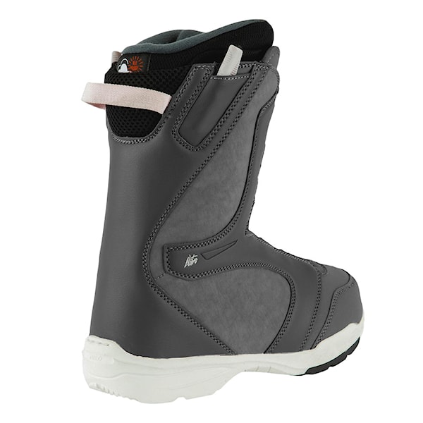 Topánky na snowboard Nitro Flora TLS charcoal/white/rose 2022