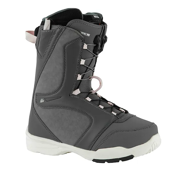 Boty na snowboard Nitro Flora TLS charcoal/white/rose 2022