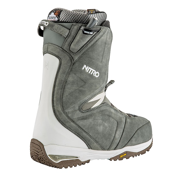 Snowboard Boots Nitro Team TLS charcoal/white 2019