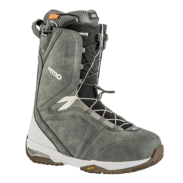 Topánky na snowboard Nitro Team TLS charcoal/white 2019