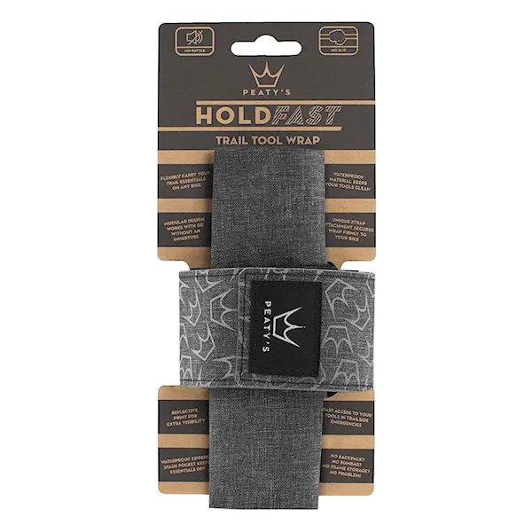 Saddle Bag / Toolbox Peaty's Holdfast Trail Tool Wrap slate grey
