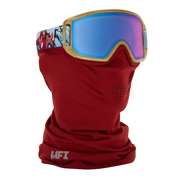 Snowboard Goggles Anon Relapse Jr iron man | blue amber 2016