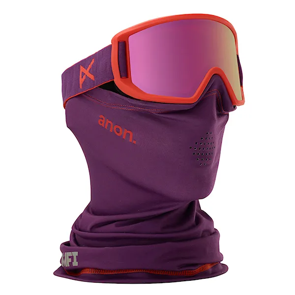Gogle snowboardowe Anon Relapse Jr Mfi purple | pink amber 2019