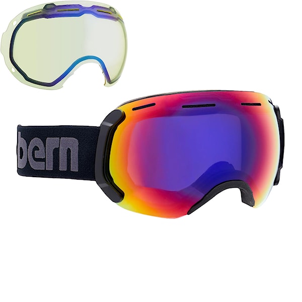 Snowboardové brýle Bern Eastwood black | purple/blue+yellow/blue 2019
