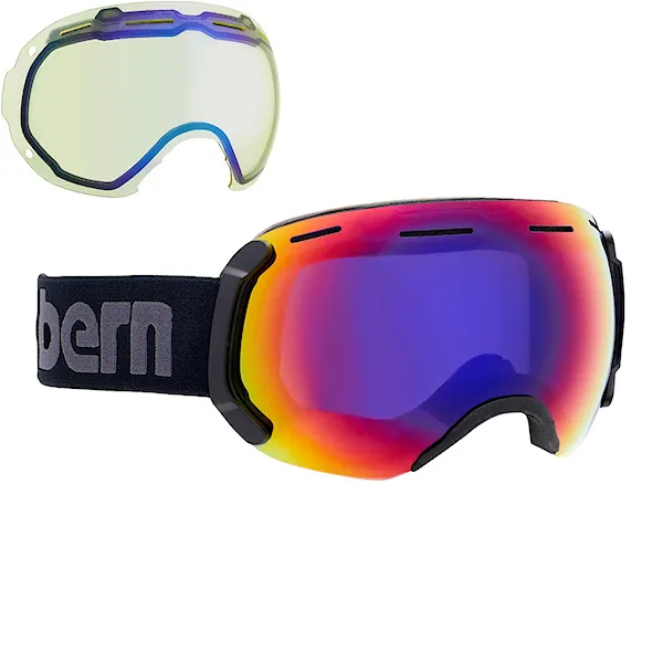 Snowboardové brýle Bern Eastwood black | purple/blue+yellow/blue 2019