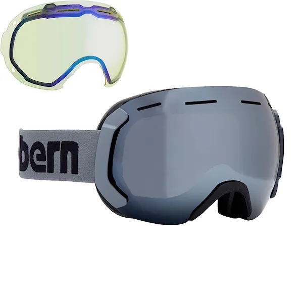 Snowboardové brýle Bern Eastwood grey | grey+yellow/blue 2019