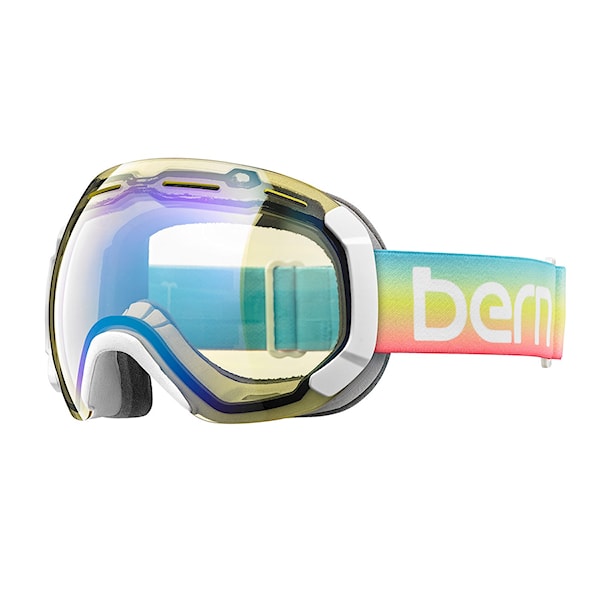 Snowboardové brýle Bern Monroe rainbow | yellow  mirror 2016