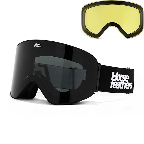 Snowboard Goggles Horsefeathers Edmond black | smoke 2027