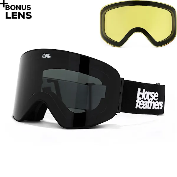 Snowboard Goggles Horsefeathers Edmond black | smoke 2026