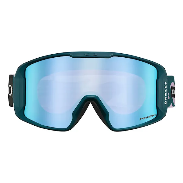 Snowboardové brýle Oakley Line Miner XM pink camo | prizm sapphire iridium 2020