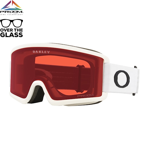 Snowboardové brýle Oakley Target Line S matte white | prizm rose 2025