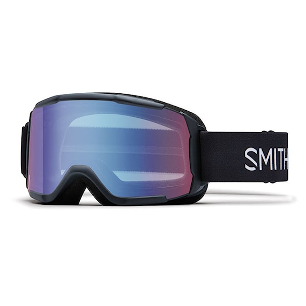 Snowboard Goggles Smith Daredevil shiny black | blue sensor mirror 2026