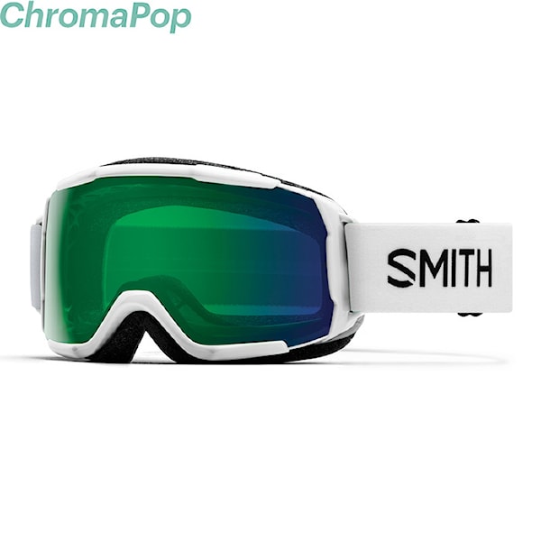 Snowboardové okuliare Smith Grom white | chromapop everyday green 2026