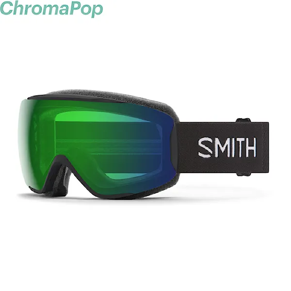 Snowboardové brýle Smith Moment black | chromapop everyday green mirror 2026