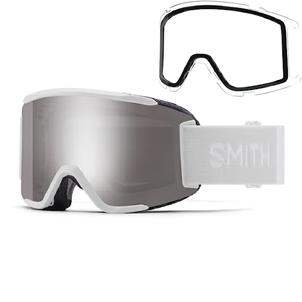 Snowboardové brýle Smith Squad S white vapor | cp sun platinum+clear 2027