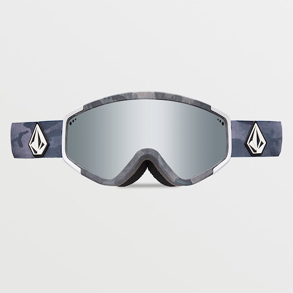 Gogle snowboardowe Volcom Attunga cloudwash camo | silver chrome+yellow 2024