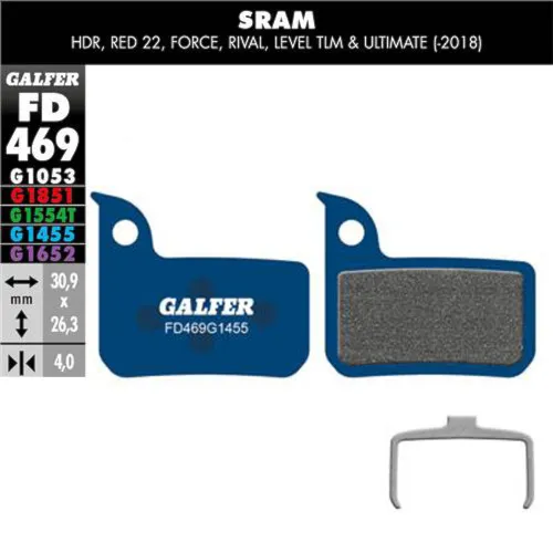 Klocek hamulcowy Galfer Road FD469 G1455 SRAM