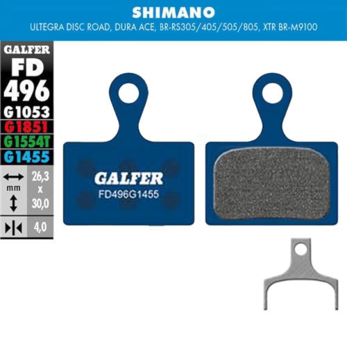 Brzdové destičky Galfer Road FD496 G1455 Shimano