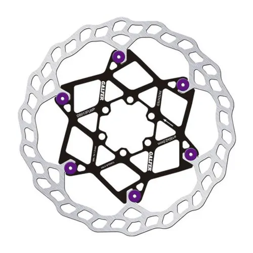 Tarcza hamulcowa Galfer Floating Disc Wave 180 mm × 2,0 mm purple pins