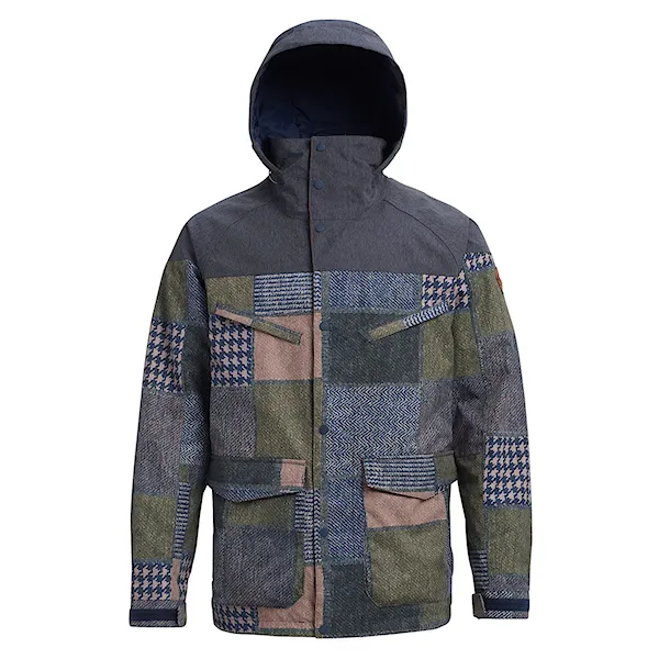 Kurtka snowboardowa Burton Breach patchwork yardage/denim 2019