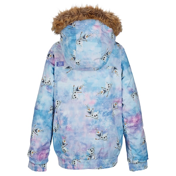 Snowboard Jacket Burton Girls Twist Bomber olaf frozen print disney 2016