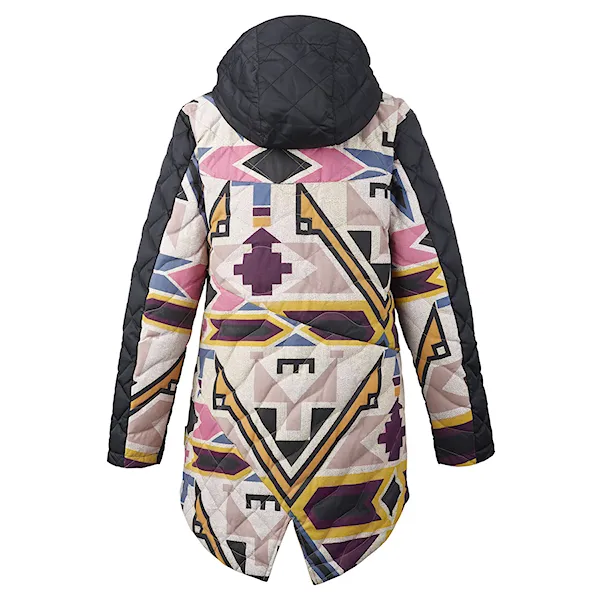 Bunda na snowboard Burton L.a.m.b. Cyndi Down true black/montezuma 2018