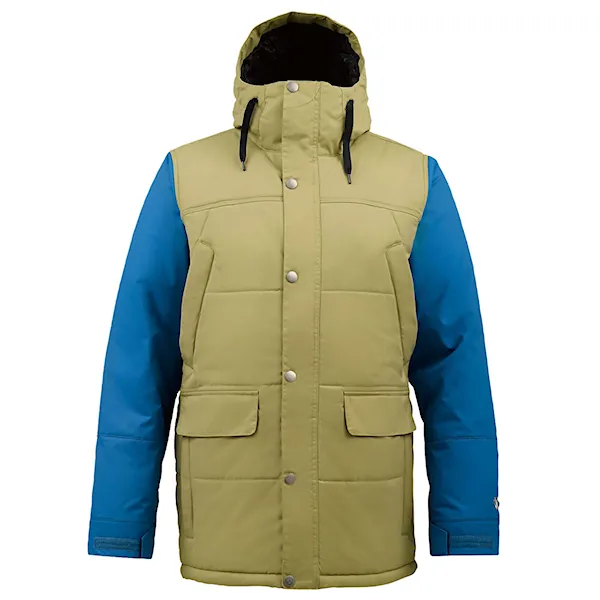Bunda na snowboard Burton Twc Shackleton dark chino/riptide 2014