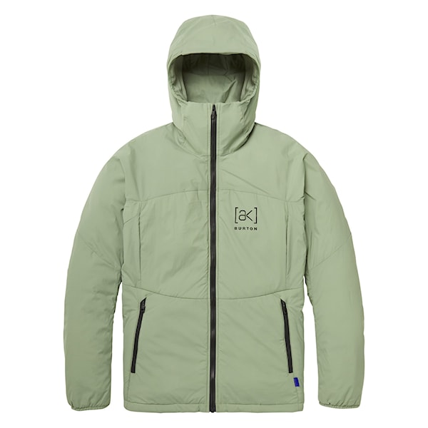 Kurtka snowboardowa Burton Wms [ak] Helium Hooded Stretch Insulated hedge green 2024