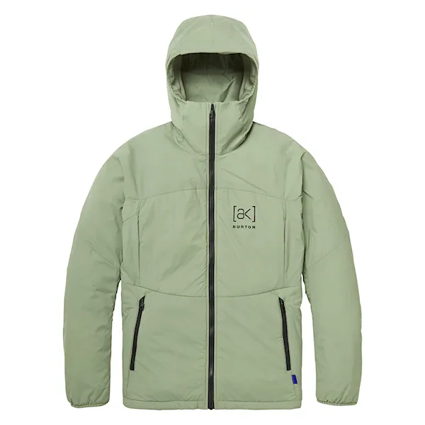 Kurtka snowboardowa Burton Wms [ak] Helium Hooded Stretch Insulated hedge green 2024