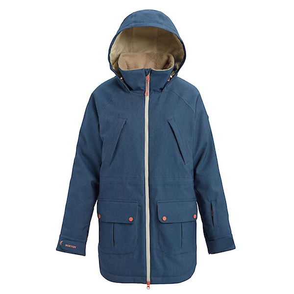 Bunda na snowboard Burton Wms Prowess Stretch Denim light denim 2020