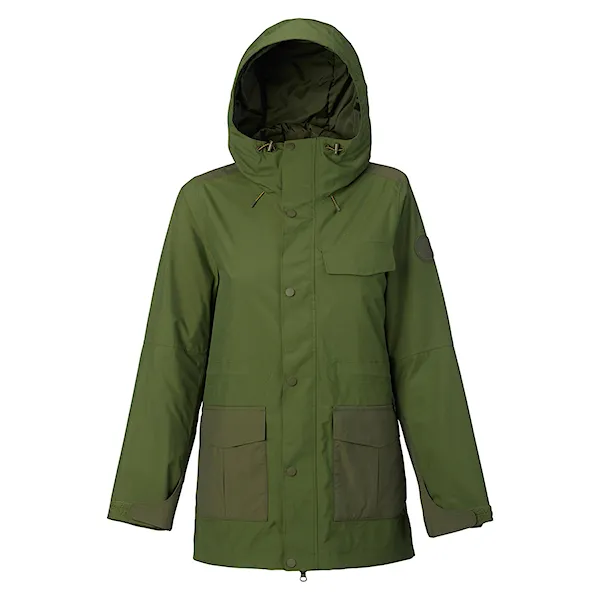 Bunda na snowboard Burton Wms Runstone rifle green/forest night 2018