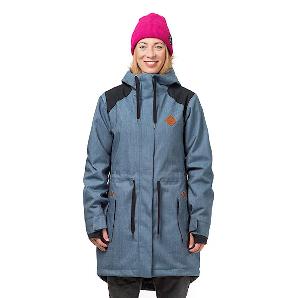 Kurtka snowboardowa Horsefeathers Poppy light denim 2019
