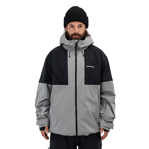 Bunda na snowboard Beyond Medals Fullzip Jacket 2L grey 2026