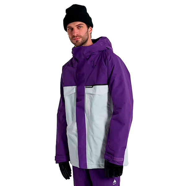 Snowboard Jacket Burton Covert 2.0 Jacket imperial purple/stout white 2025
