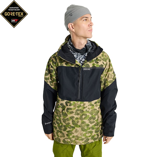 Kurtka snowboardowa Burton Gore Pillowline Anorak felida/true black 2023