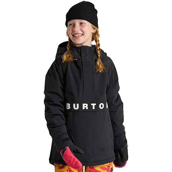 Kurtka snowboardowa Burton Kids Frostner Anorak true black 2027