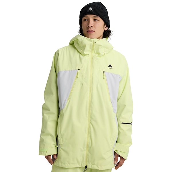 Snowboard Jacket Burton Reserve 3 In 1 Jacket glow yellow green/grey 2026