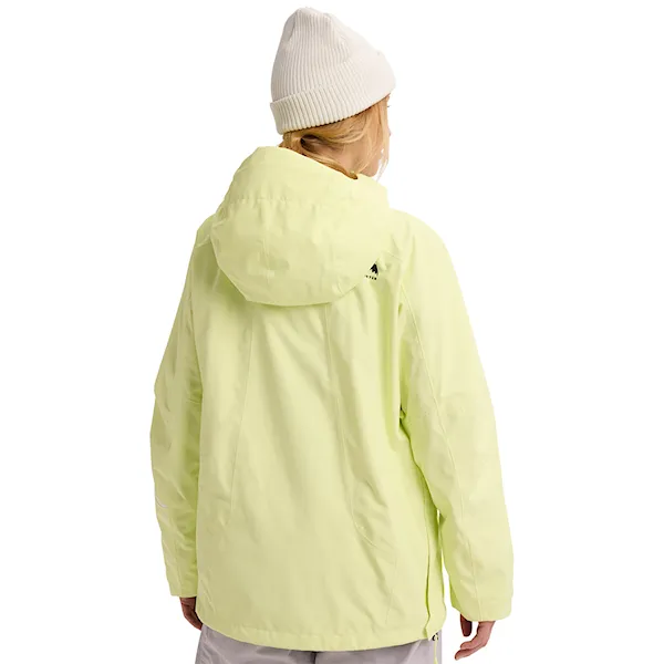 Kurtka snowboardowa Burton Wms Reserve 2L Relaxed Anorak glow yellow green 2026