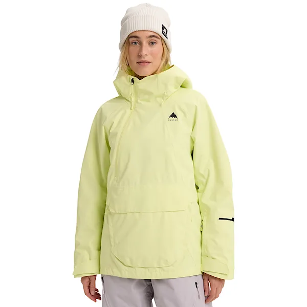 Kurtka snowboardowa Burton Wms Reserve 2L Relaxed Anorak glow yellow green 2026