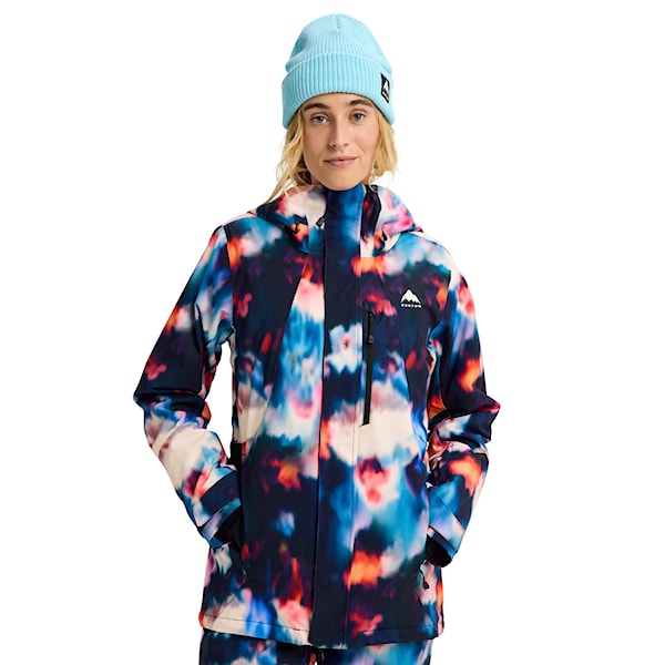 Bunda na snowboard Burton Wms Reserve 2L Stretch Insulated Slim Jacket floral blur 2026