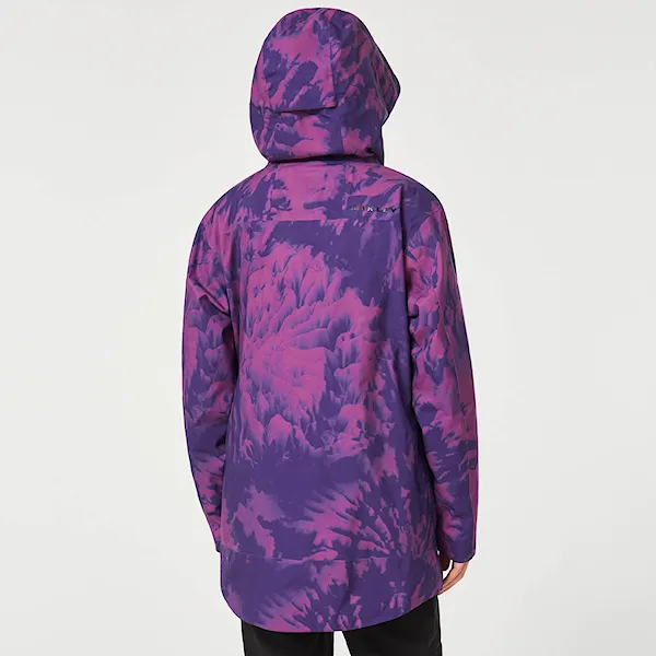Kurtka snowboardowa Oakley Wms Juno Shell Jacket purple mountain td print 2023