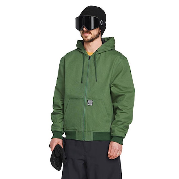 Bunda na snowboard Volcom Dustbox military 2023