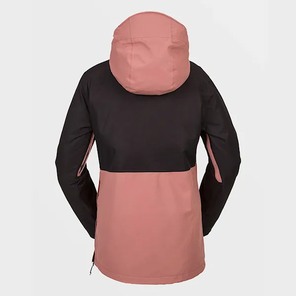 Bunda na snowboard Volcom Wms Ashfield Pullover earth pink 2024