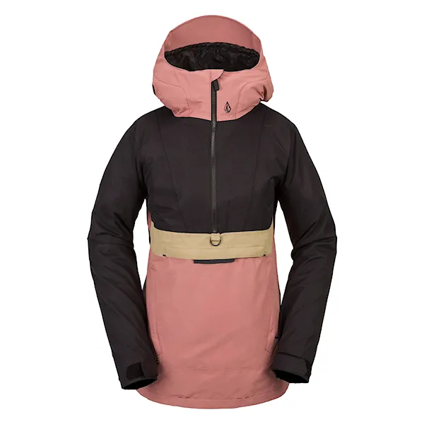 Bunda na snowboard Volcom Wms Ashfield Pullover earth pink 2024
