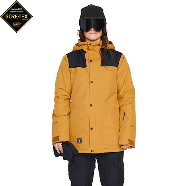 Kurtka snowboardowa Volcom Wms Ell Ins Gore-Tex caramel 2023