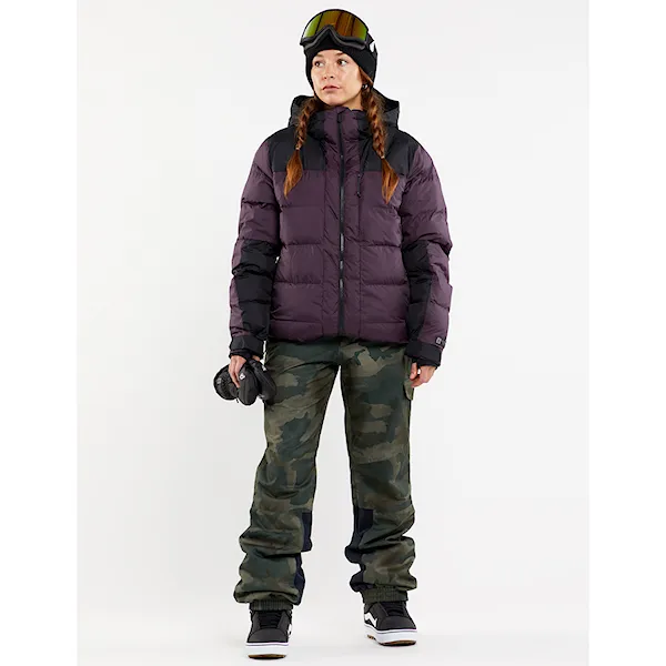 Kurtka snowboardowa Volcom Wms Puffleup blackberry 2024