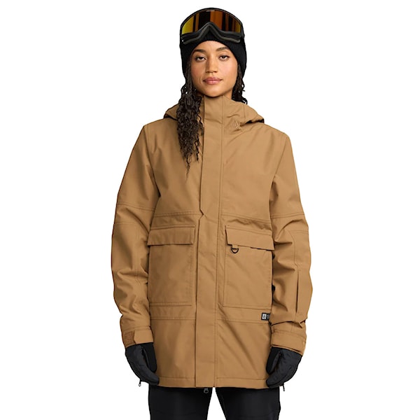 Kurtka snowboardowa Volcom Women's QC Cruiser Insulated Parka bronze 2026