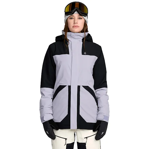 Snowboard Jacket Volcom Women's Shelter 20K 3D Stretch Jacket lavender aura 2026