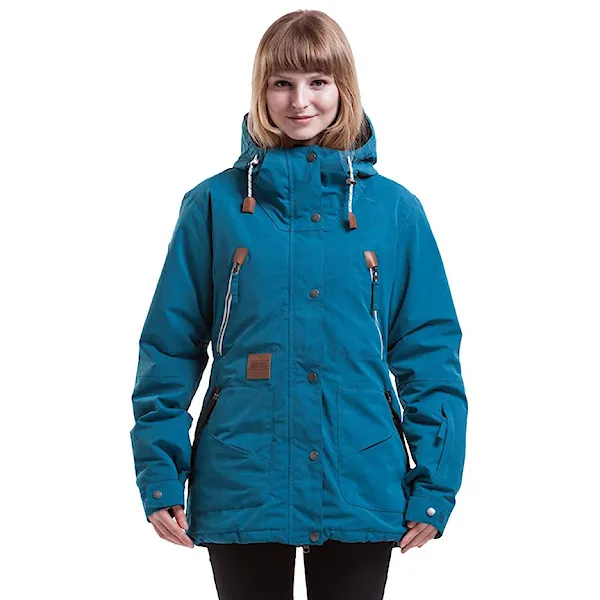 Snowboard Jacket Nugget Anja acid blue 2016