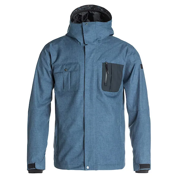 Snowboard Jacket Quiksilver Illusion Shell dark denim 2016